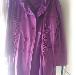 Purple Trenchcoat